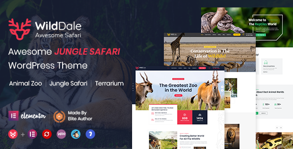 WildDale - Jungle Safari WordPress Theme