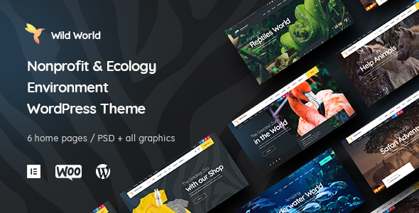 WildWorld | Nonprofit & Ecology WordPress Theme