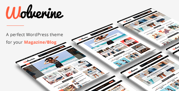 Wolverine - Magazine and Blog WordPress Theme