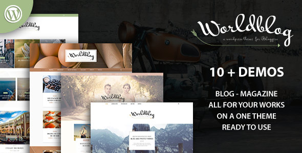 Worldblog - WordPress Blog and Magazine Theme