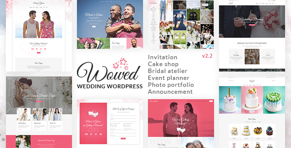 WoWedding - Wedding Oriented WordPress Theme