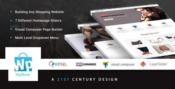 WpStore - A Multipurpose Responsive Woocommerce Theme