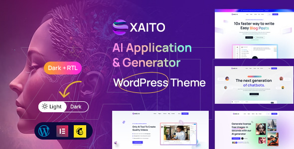 Xaito - AI Application & Generator WordPress Theme