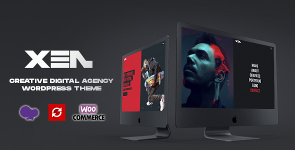 XEN - Creative Portfolio Agency WordPress Theme