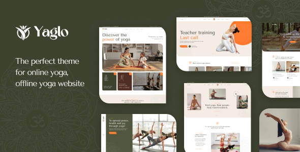 Yaglo - Yoga Studio WordPress Theme