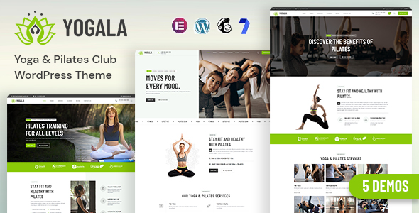 Yogala - Yoga & Pilates Club WordPress Theme