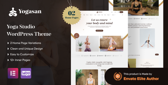 Yogasan - Yoga WordPress Theme