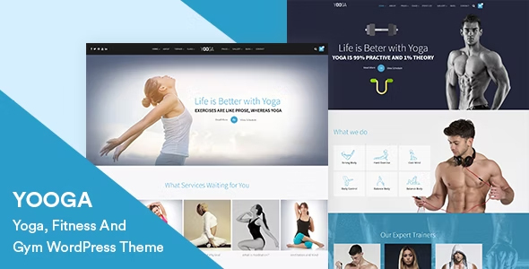 Yooga- Yoga, Fitness & Gym WordPress Theme