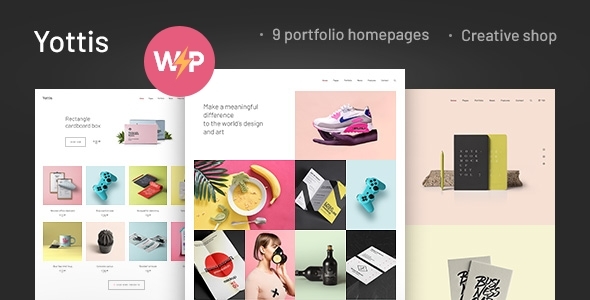 Yottis | Creative Portfolio WordPress Theme + Store