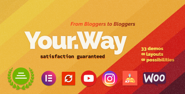 YourWay | Multi-Concept Blog WordPress Theme