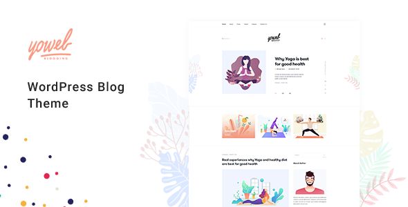 Yowel - Creative Yoga Blog WordPress Theme