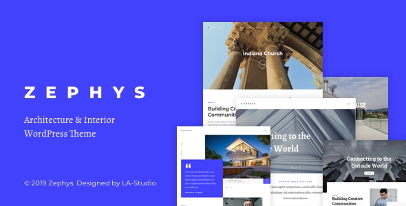 Zephys - Architecture WordPress Theme