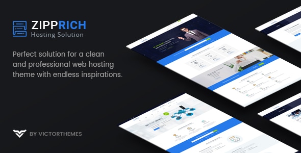 Zipprich - Web Hosting & WHMCS WordPress Theme