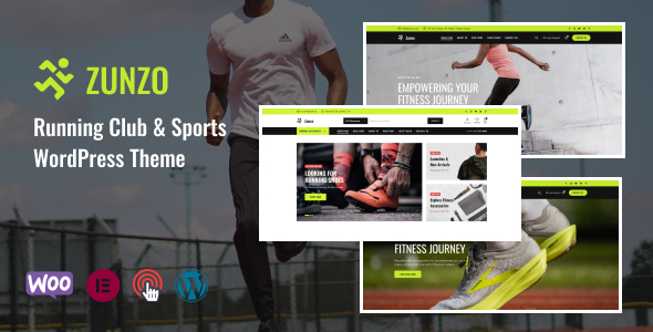 Zunzo - Running Club and Sports WooCommerce Theme