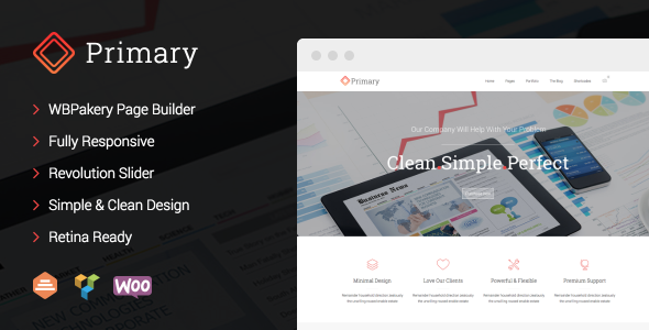 Primary - Business WordPress Theme