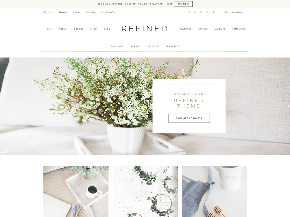 Refined Theme Wordpress Theme Screenshot