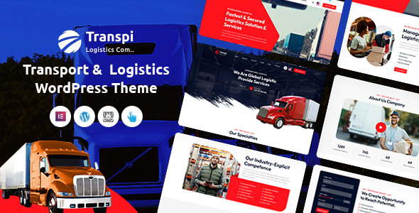 Transpi - Logistics and Transportation WordPress Theme