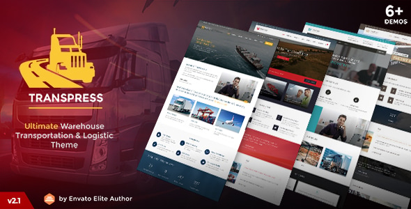 TransPress - Ultimate Transport Logistics Warehouse WP Theme