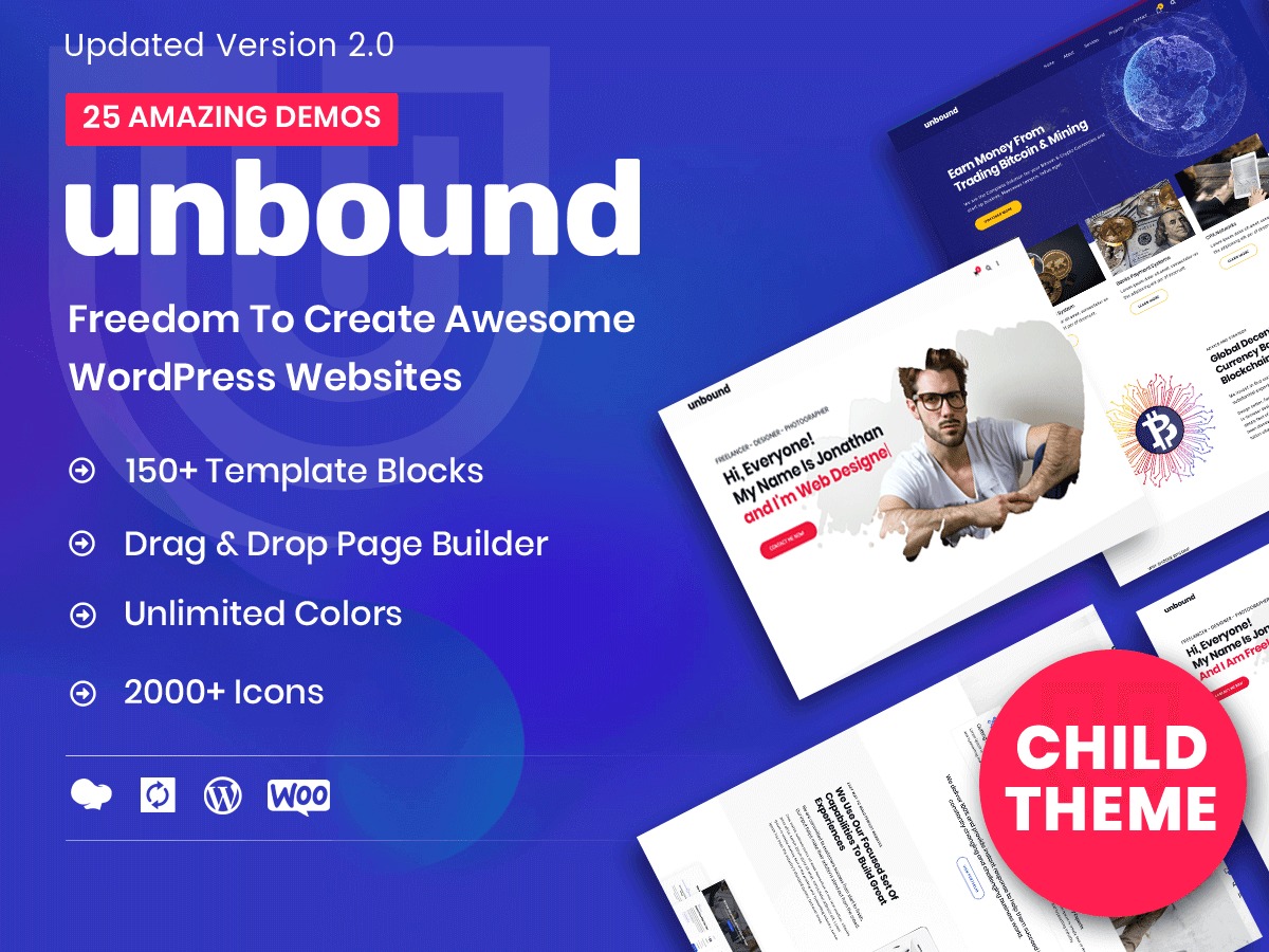 Unbound Child Wordpress Theme Screenshot