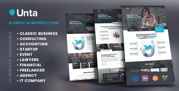 Unta - MultiPurpose Business WordPress Theme