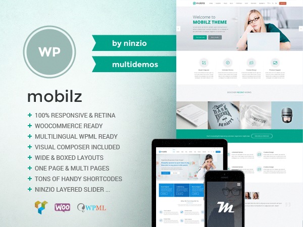 Mobilz Wordpress Theme Screenshot